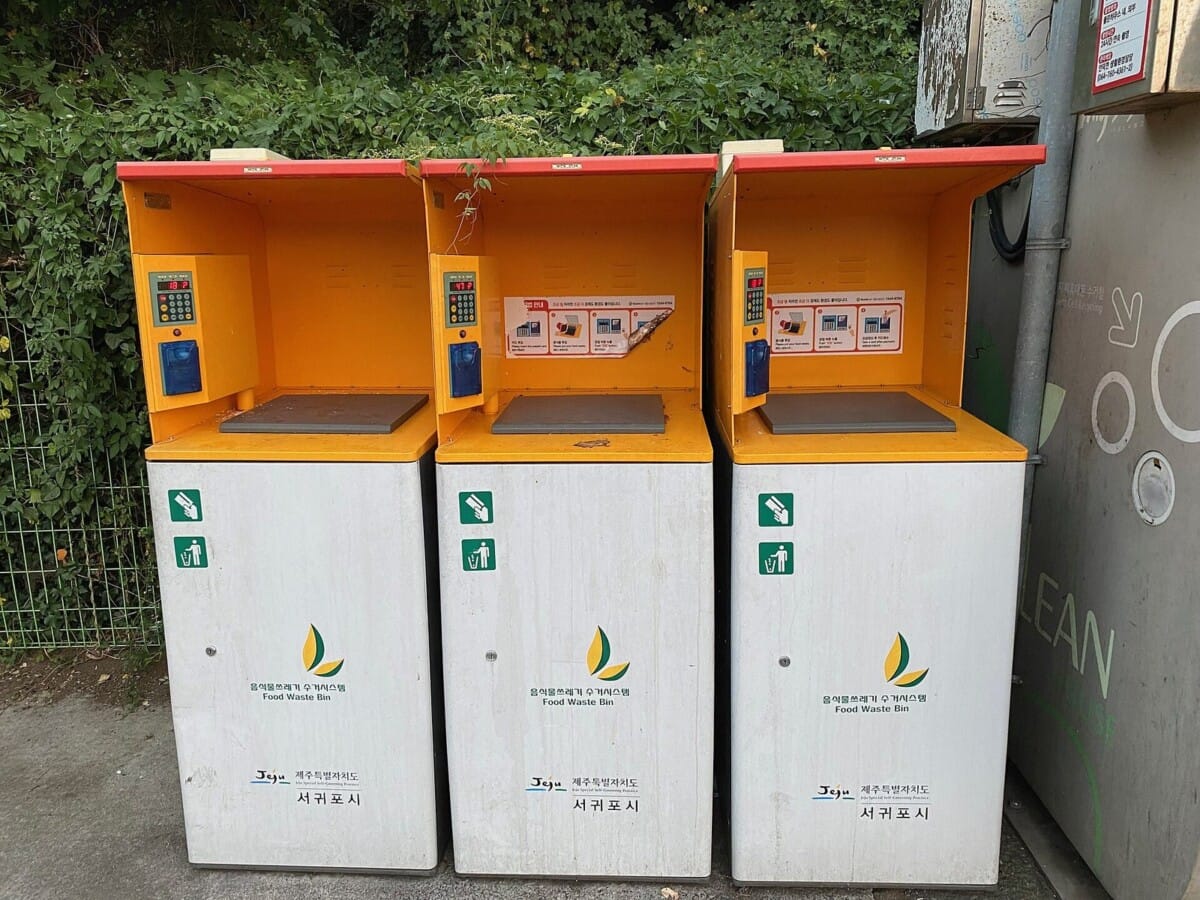 추석 연휴 쓰레기 배출 기준이 되는 국내 RFID 음식물쓰레기 수거 시스템