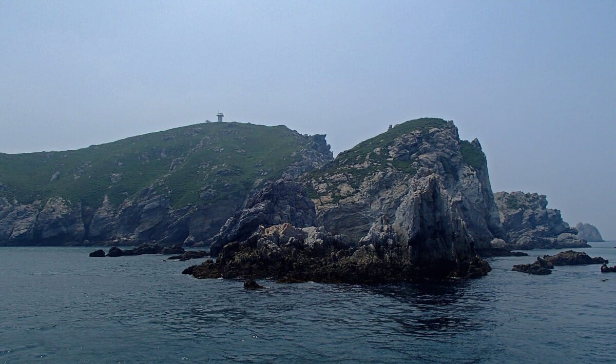 다도해해상국립공원의 무인도와 바다 풍경