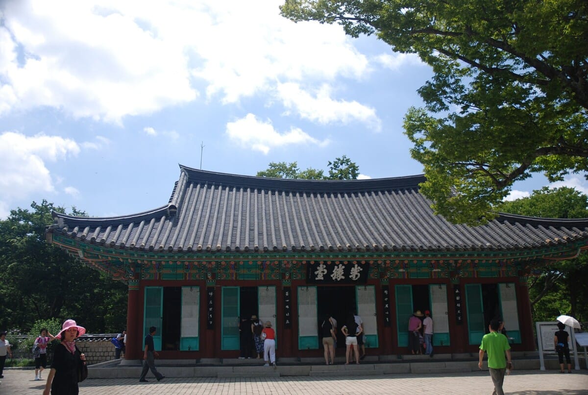 경남 통영시 한산도 제승당 전경